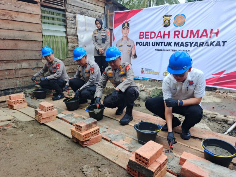 Foto :  lokasi rumah yang di benahi