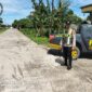Personel Polsek Buay Madang Timur melaksanakan patroli KRYD dan antisipasi 3C di Jalan Desa Berasan Mulia. 