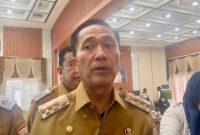 Wali Kota Palembang, Ratu Dewa saat diwawancarai langsung di Rumah Dinas, Senin (13/4/2026). Foto: Tia