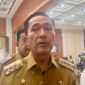 Wali Kota Palembang, Ratu Dewa saat diwawancarai langsung di Rumah Dinas, Senin (13/4/2026). Foto: Tia