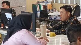 Koran Saat Melapor ke Polrestabes Palembang 