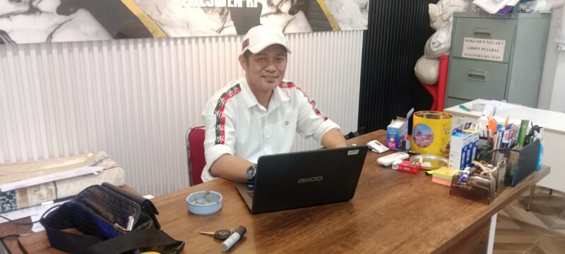 Direktur Eksekutif Suara Informasi Rakyat Sriwijaya (SIRA), Rahmat Sandi Iqbal, SH