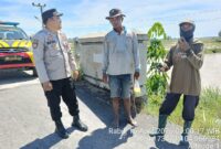 Hadir di Tengah Masyarakat, Polsek Buay Madang Timur sampaikan Imbauan Kamtibmas. 
