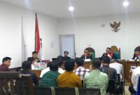 Saat para saksi dihadirkan dalam sidang yang digelar di PN Tipikor  Palembang, Rabu (15/4/2026)