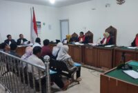 Saat para saksi dihadirkan di persidangan di PN Tipikor Palembang, Kamis (16/4/2026)
