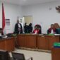 Saat Majelis Hakim bacakan putusan terdakwa Zulkarnain di PN Palembang, Senin (20/4/2026)