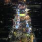 Car Free Night di Jalan Kolonel Atmo Palembang. Foto: Diskominfo Palembang.