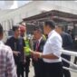 Saat Front Perlawanan Rakyat Kabupaten Ogan Komering Ulu (OKU) menggelar aksi damai di halaman Pengadilan Negeri Palembang, Rabu (21/4/2026).
