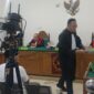 Saat JPU bacakan Replik di sidang yang digelar di PN Tipikor Palembang, Selasa (21/4/2026)