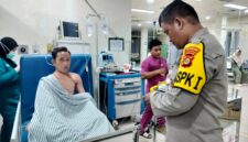 Foto korban saat di RS Bari