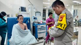 Foto korban saat di RS Bari
