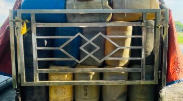 Polres OKU Selatan Gagalkan Peredaran BBM Subsidi Ilegal, 107 jerigen Disita Barang Bukti 4,5 Ton