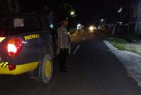 Polsek Buay Madang Timur pastikan situasi kamtibmas aman melalui patroli subuh. 