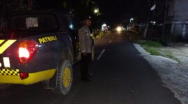 Polsek Buay Madang Timur pastikan situasi kamtibmas aman melalui patroli subuh. 