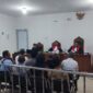 Saat para saksi dihadirkan dipersingan yang digelar di PN Tipikor Palembang, Rabu (22/4/2026)