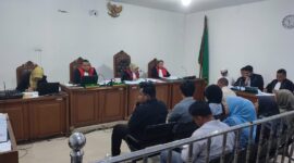 Saat Para saksi dihadirkan di PN Tipikor Palembang, Kamis (23/4/2026)