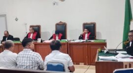 Saat para saksi dihadirkan disidang Tipikor Palembang, Senin (27/4/2026)