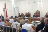 Saat para saksi dihadirkan di PN Tipikor Palembang, Senin 27/4/2026)