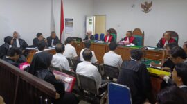 Saat para saksi dihadirkan di PN Tipikor Palembang, Selasa (28/4/2026)