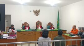 Saat JPU hadirkan dua Orang saksi di persidangan di PN Palembang, Selasa (28/4/2026)