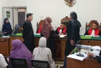 Saat para hadirkan di PN Tipikor Palembang Rabu (29/4/2026)