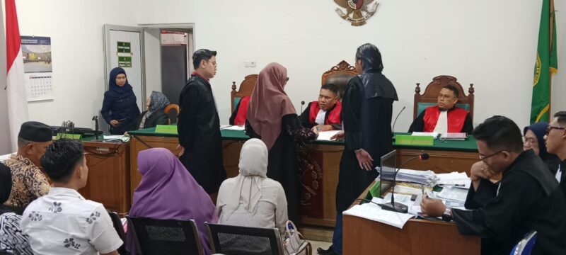 Saat para hadirkan di PN Tipikor Palembang Rabu (29/4/2026)