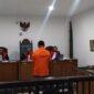 Saat majelis hakim menjatuhkan putusan terdakwa kasus TPPU di PN Palembang, Rabu (29/4/2026)
