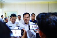 Bupati Muba HM TOHA usai Pimpin Rapat dan Ikrar bersama