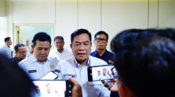 Bupati Muba HM TOHA usai Pimpin Rapat dan Ikrar bersama