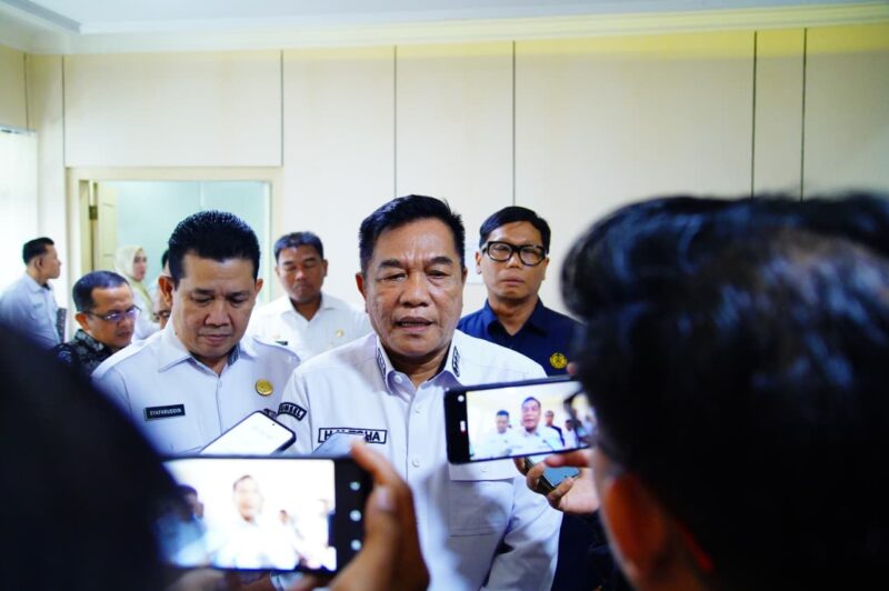 Bupati Muba HM TOHA usai Pimpin Rapat dan Ikrar bersama