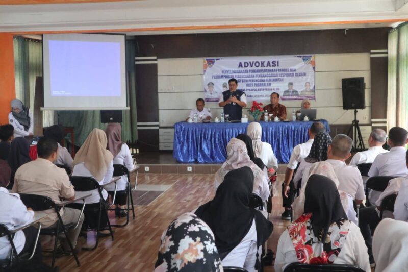 fhoto : pembukaan advokasi penyelenggaraan pengarasutamaan gender (pug) pemkot pagar alam