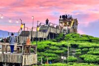 fhoto : bukit tungguan salah satu objek wisata yang ditutup sementara terkait regulasi dan izin