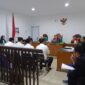 Saat para terdakwa dihadirkan di sidang Kasus dugaan korupsi Koni Lahat di PN Tipikor Palembang, Kamis (30/4/2026)