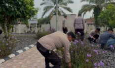 Dukung Gerakan Indonesia ASRI, Polsek Buay Madang Timur Gelar Program Belida