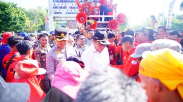 Polres Musi Banyuasin Kawal Aksi Hari Buruh 1 Mei Berjalan Aman dan Humanis