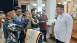 Fhoto : konfrensi pers walikota pagar alam terkait polemik penutupan objek wisata di kawasan gunung dempo