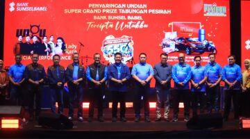 Pemprov Sumsel dan Bank Sumsel Babel Kolaborasi Dorong UMKM Lokal Melalui Hiburan Rakyat dan Undian Super Grand Prize Pesirah