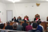 Saat para saksi dihadirkan di PN Tipikor Palembang, Senin (4/5/2026)