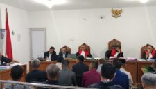 Saat para saksi dihadirkan di PN Tipikor Palembang, Senin (4/5/2026)