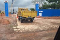 Lokasi proyek pembangunan Pembangkit Listrik Tenaga Sampah (PLTSa) milik PT Indo Green Power di kawasan Kramasan, Kecamatan Kertapati, Palembang,