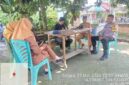 Personel Polsek Buay Madang Timur melaksanakan giat sambang dan himbauan Kamtibmas di Desa Raman Agung, OKU Timur. 