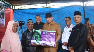 Walikota Pagar Alam hadiri launching serentak perbaikan RLTH dan ground breaking
