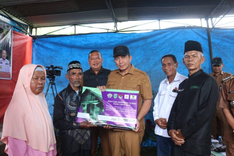 Walikota Pagar Alam hadiri launching serentak perbaikan RLTH dan ground breaking
