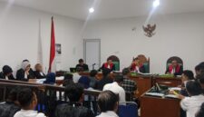 Saat para saksi dihadirkan di PN Tipikor Palembang, Selasa (5/5/2027)