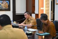 Exit meeting pemkot pagar alam bersama bpk ri perwakilan sumsel