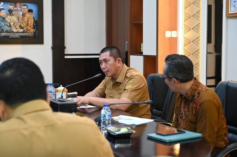 Exit meeting pemkot pagar alam bersama bpk ri perwakilan sumsel