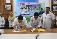 konsolidasi dan penandatanganan kontrak payung pengadaan kertas hvs 80 gram