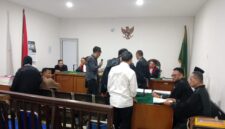 Suasana persidangan di PN Tipikor Palembang, Kamis (7/5/2026)