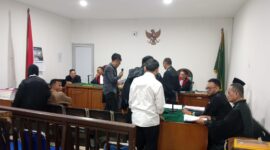 Suasana persidangan di PN Tipikor Palembang, Kamis (7/5/2026)