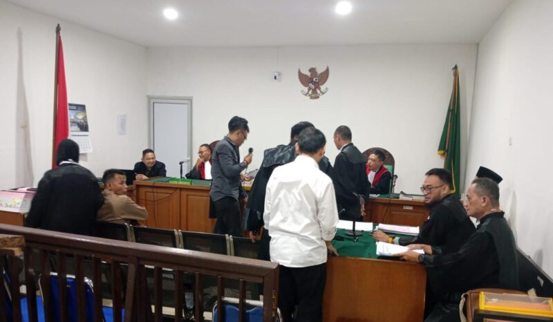 Suasana persidangan di PN Tipikor Palembang, Kamis (7/5/2026)